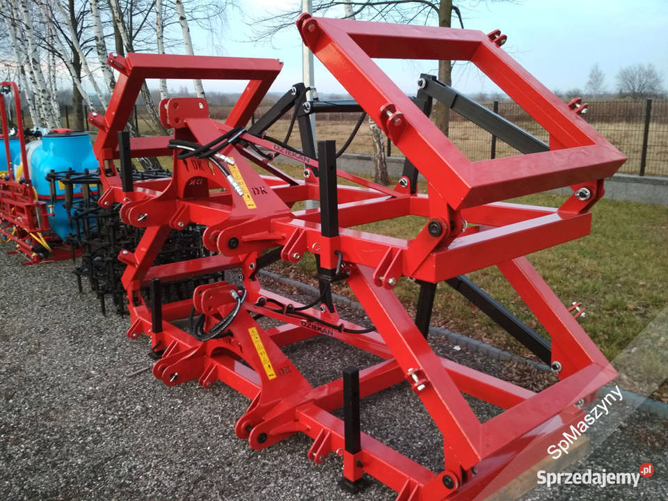 Rama 100x100 Brona 5 ciężka polowa hydrauliczna