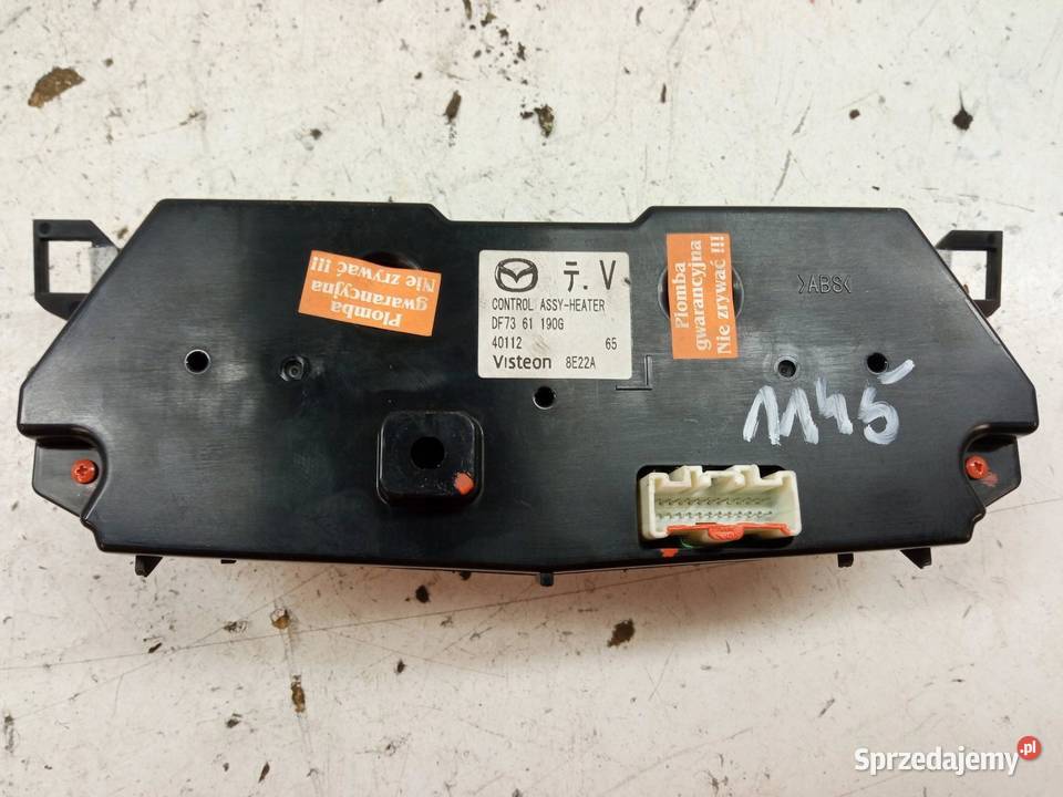 PANEL NAWIEWU AC DF7361190G Mazda 2 II 20072014
