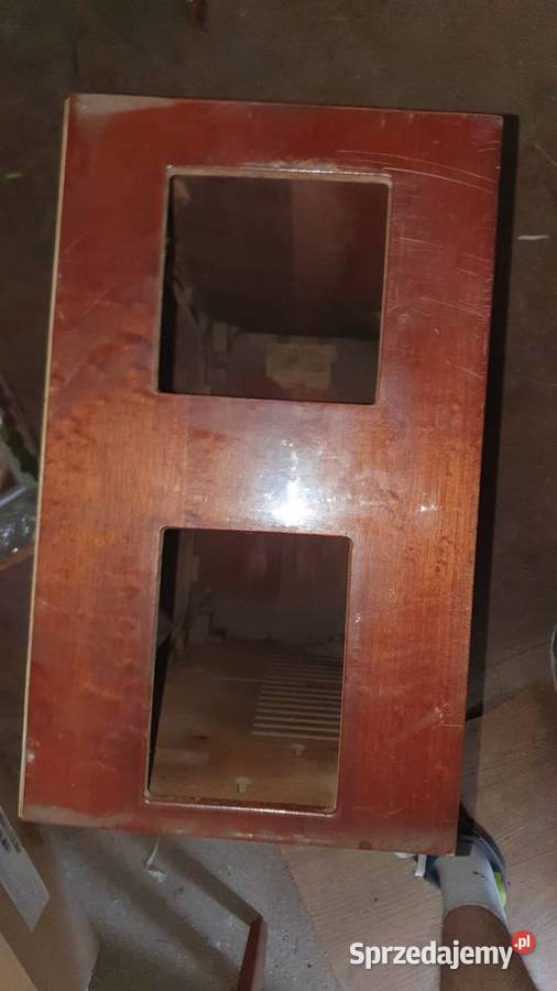 Drewniane pudło telewizorze PRL mazowieckie