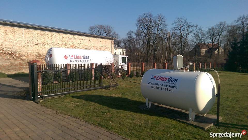 Zbiornik na gaz 2700 l butla na GAZ PROPAN LPG Katowice