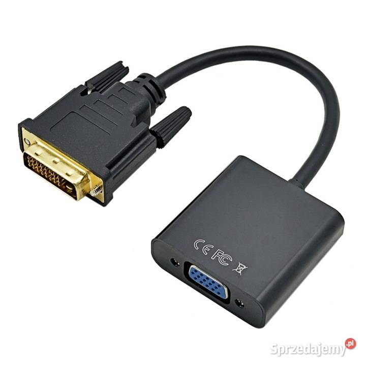 Adapter Konwerter DVID 241 do VGA Przejściówka Lubań sprzedam