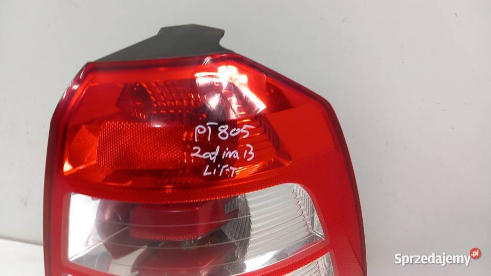 OPEL ZAFIRA B LIFT VAN LAMPA TYŁ PRAWA Zbierkowo sprzedam