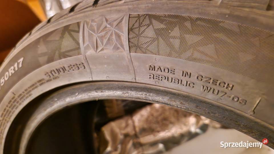 Nexen opony zimowe 215 50 r17 jednym sezonie sprzedam