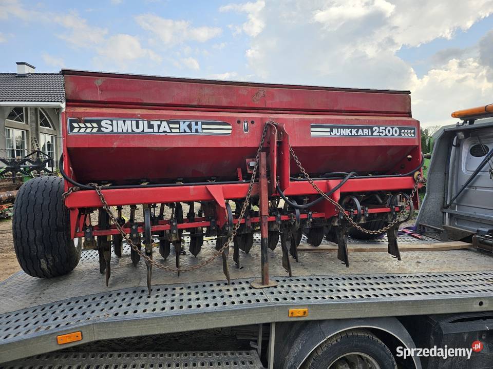 Simulta Tume Siewniki zbożowonawozowe trawa Maszyny rolnicze Stawiski