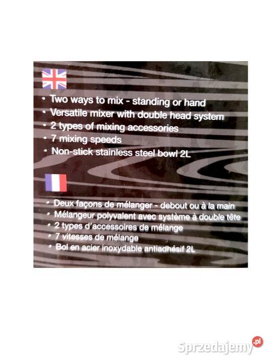 Mikser elektryczny z podstawą i misą 300Watt mazowieckie