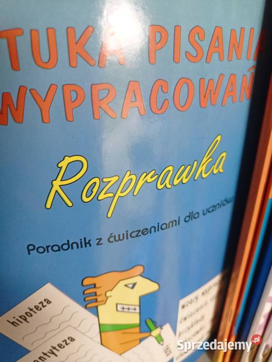 Rozprawka książki Wysyłka szkolne Gdańsk