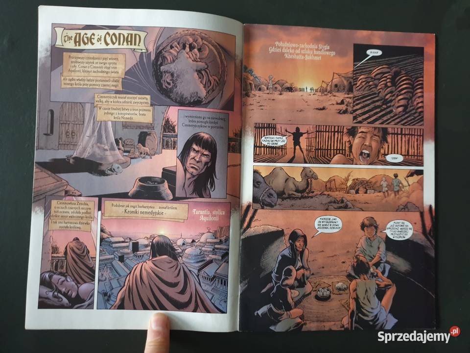 Age Of Conan Hyborian Adventures komiks w języku