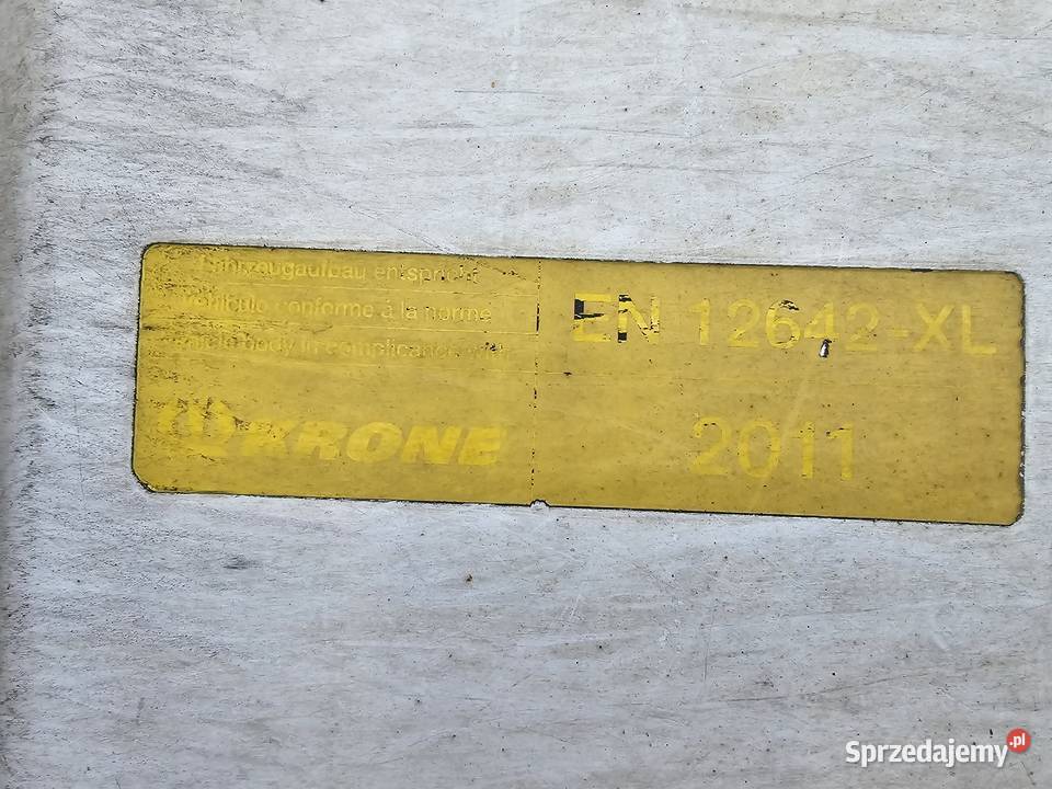 NACZEPA KRONE FIRANKA ROZSUWANY DACH towarowe podkarpackie Tarnobrzeg