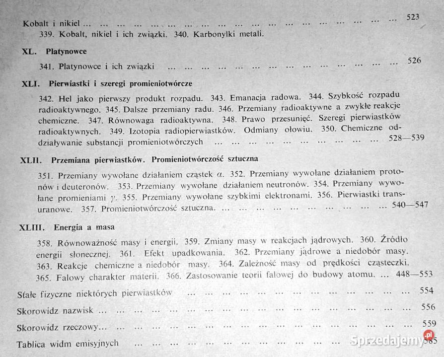 Chemia nieorganiczna łącznie z zasadami chemii Chełm