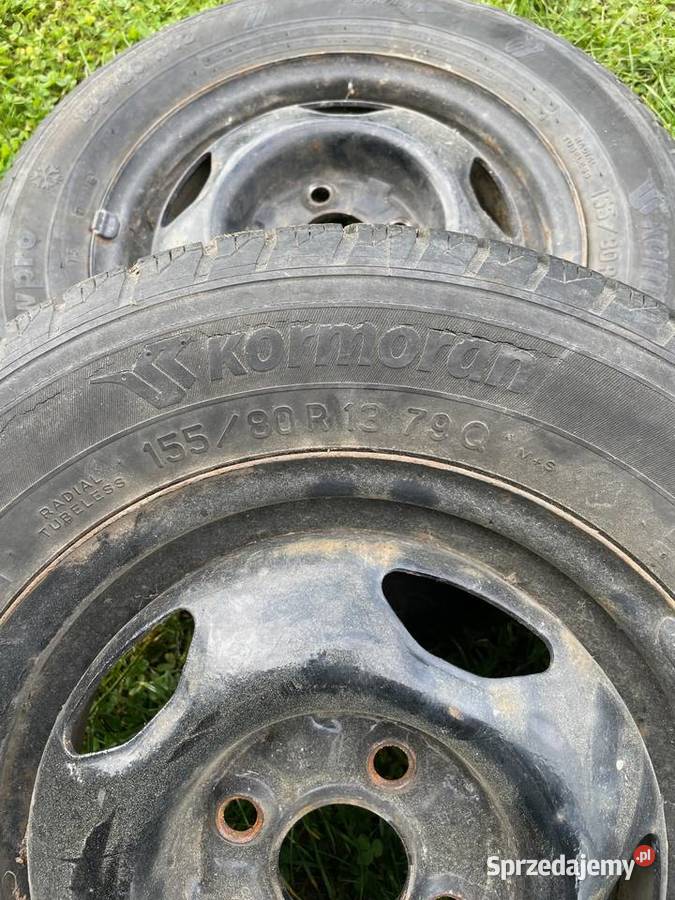 Koła 4x100 15580 R13 2 zimowe Łańcut