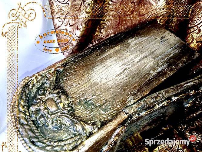 Szkatułka rękodzieło decoupage mixmedia Warszawa sprzedam