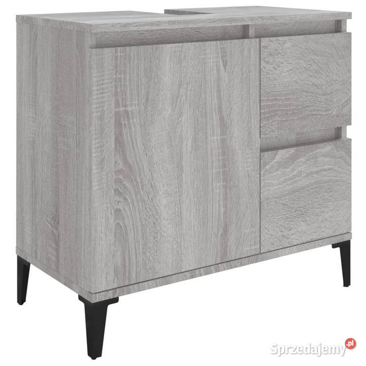 Szafka łazienkowa szary dąb sonoma 65x33x60 Warszawa