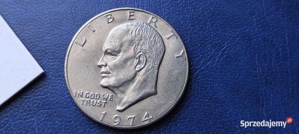 Stare monety 1 dolar 1974 USA