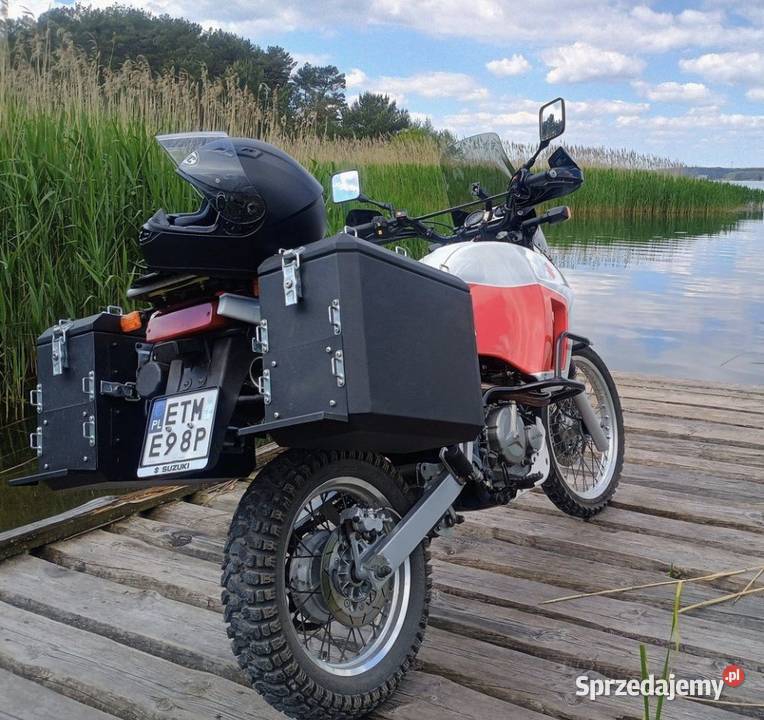 Suzuki DR 800 S Big Pancerny jednocylindrowiec Poznań
