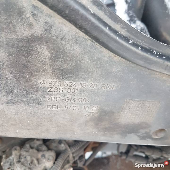 MERCEDES ATEGO OSŁONA SILNIKA PRAWA 9705241528 Rzędowice