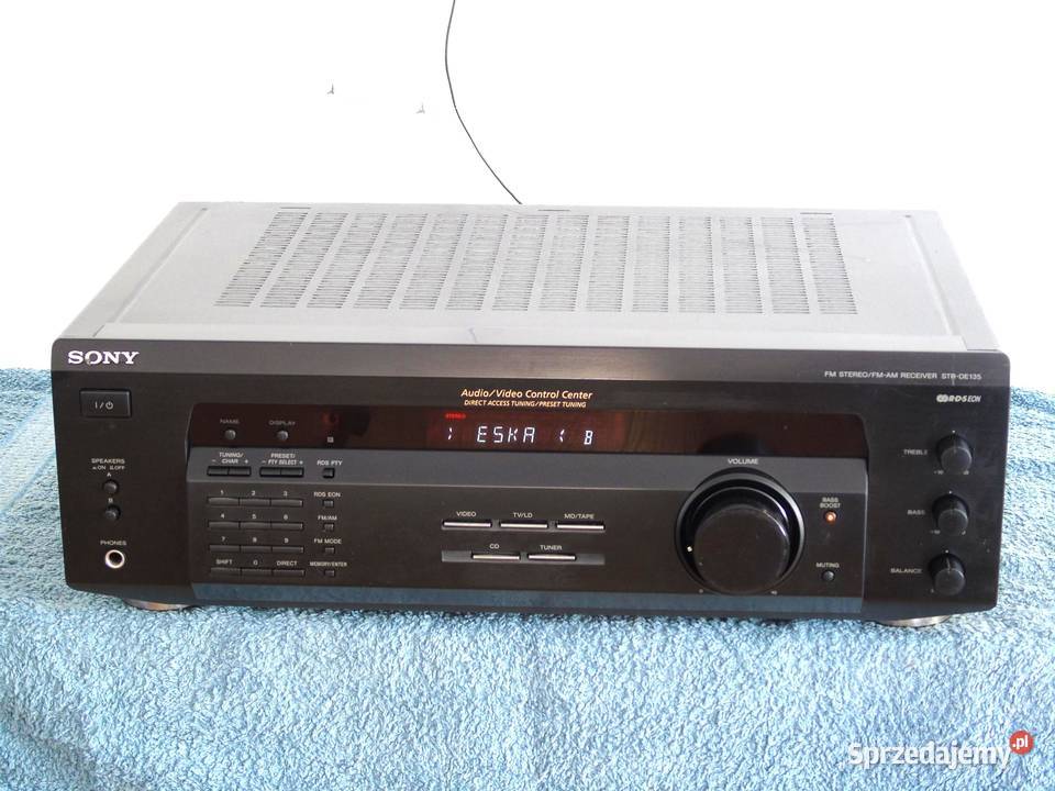 Wzmacniacz z radiem Sony STRDE135 RDS sprawny 2x Jasło