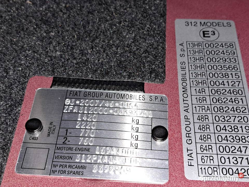 FIAT Panda III 12 benzyna 69 Salon Jeden mazowieckie Bramki
