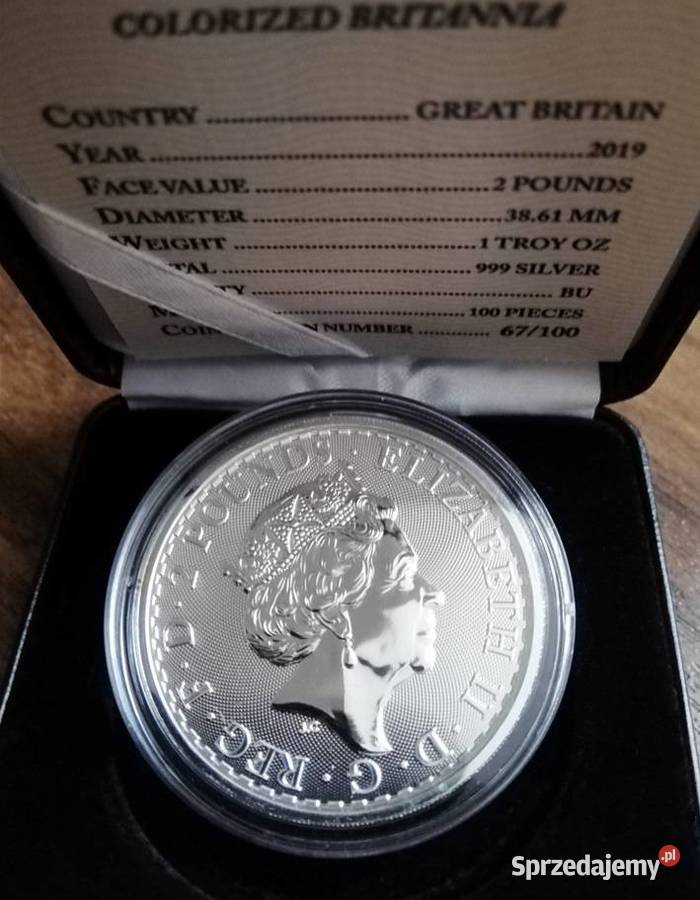 BritanBrytania nia Flaga Wlk Brytania 2019 1oz 1 Opole sprzedam
