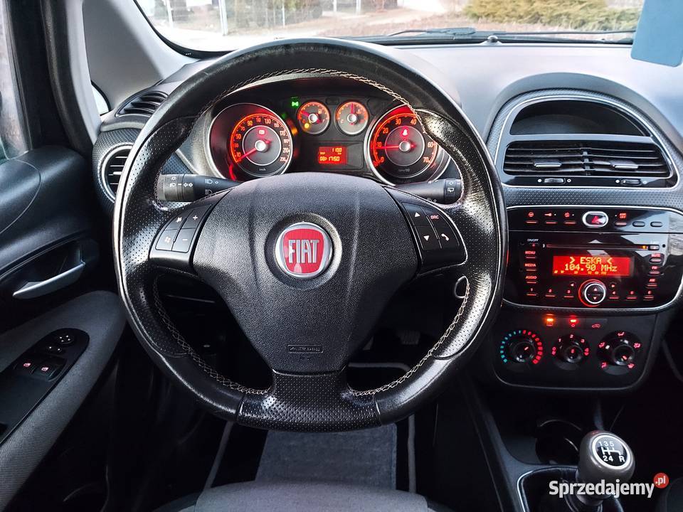 Fiat Punto Evo Benzyna 2010 Klima Alu Oryginał 1400cm3 Ząbkowice Śląskie