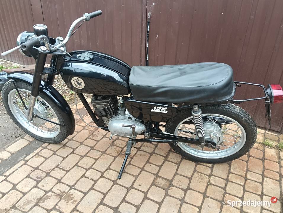 WSK 125 na chodzie turystyczny podkarpackie Kielnarowa