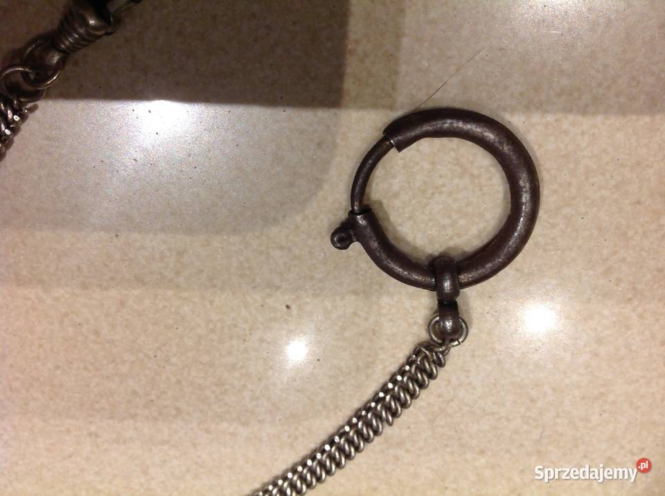 Srebrna Dewizka do Zegarka Srebro STARA Nowa Sól