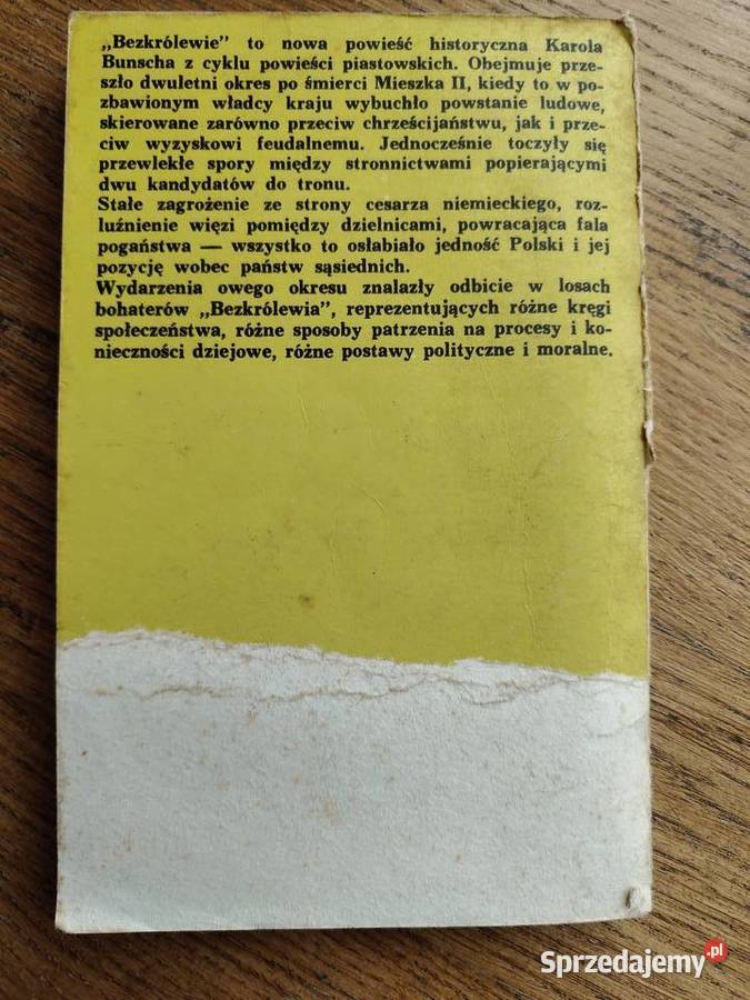 Bezkrólewie Karol Bunsch Kraków