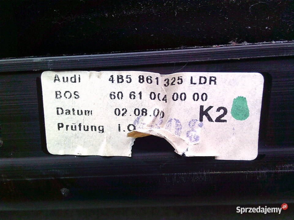a6 c5 roleta tylnej szyby sedan osobowe Kiełczewice Dolne