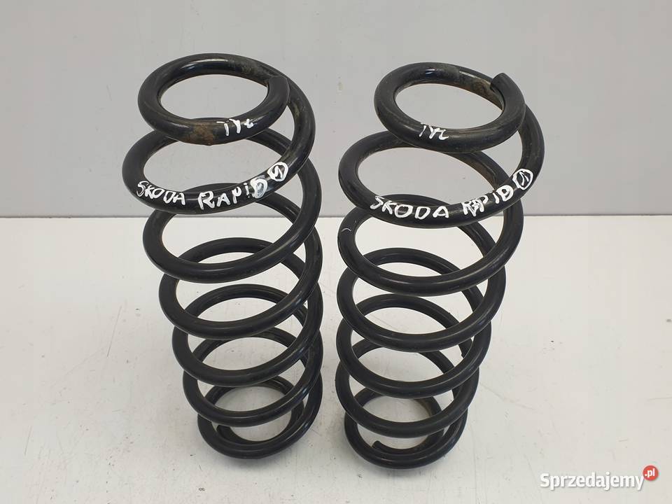 Skoda Rapid 16 TDI SPRŻYNA ZAWIESZENIA tył Kpl Rudka