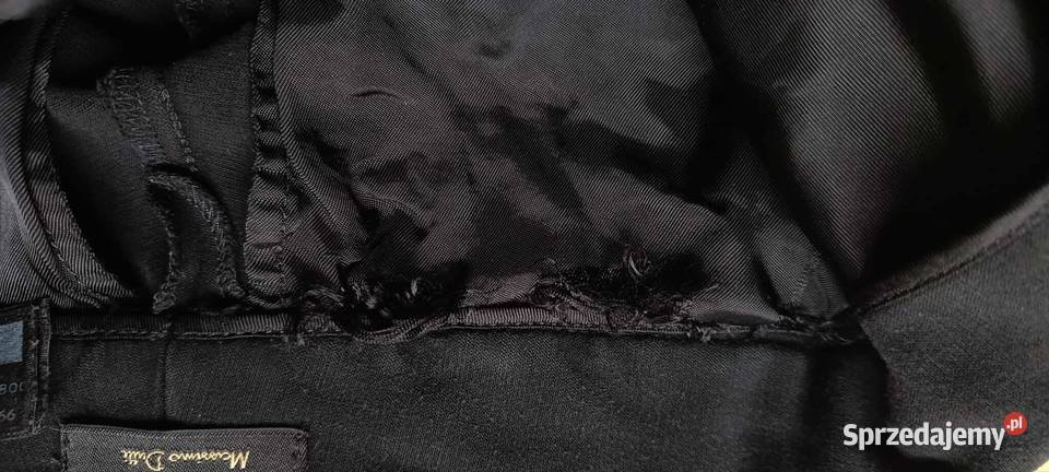 Spodnie r34 z rozciętymi nogawkami Massimo Dutti Spodnie Warszawa