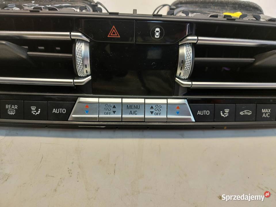 BMW G05 X5 30d 2019r PANEL NAWIEWU KLIMATYZACJI Panele sterowania, przełączniki