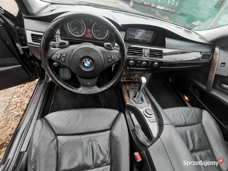 BMW 530D E61 218 alufelgi 19 xenon panorama Dąbrowa Górnicza