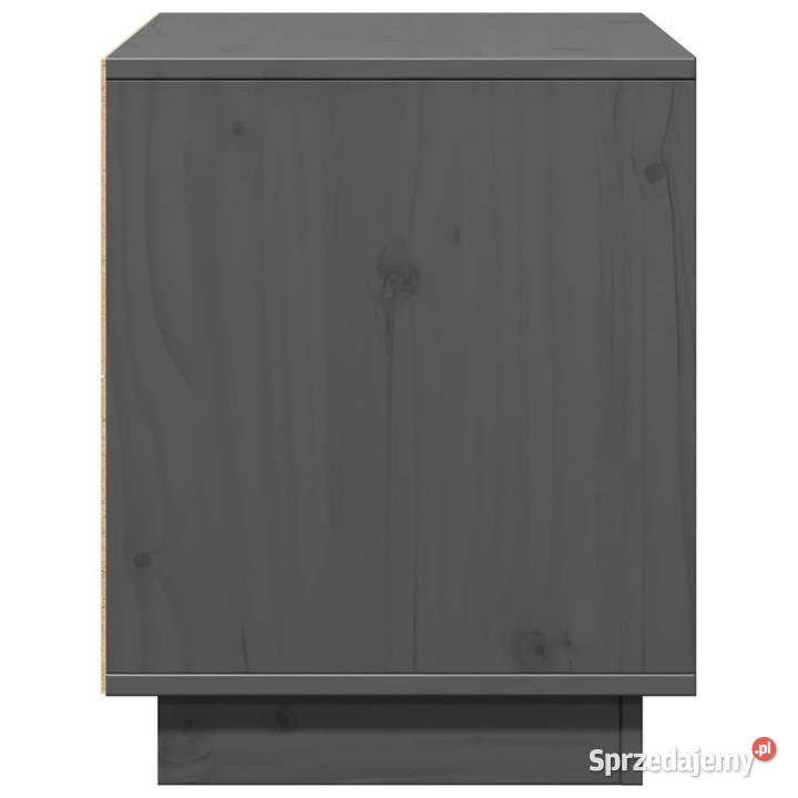 Szafka pod telewizor szara 74x35x44 lite drewno Warszawa