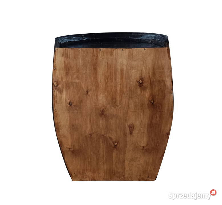 DĘBOWY BAREK Z POŁOWY BECZKI BEZ DRZWICZEK Kredensy i witryny Gdańsk