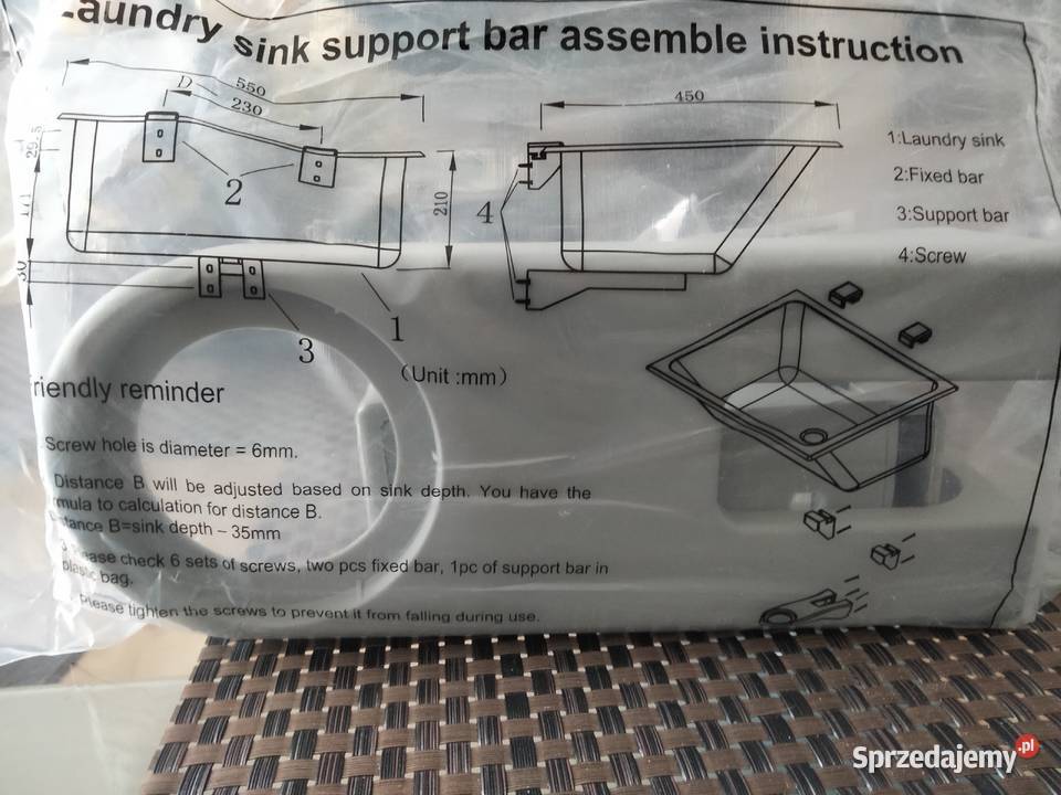 Uchwyty do komory gospodarczej SKN CZZ031K Wolsztyn