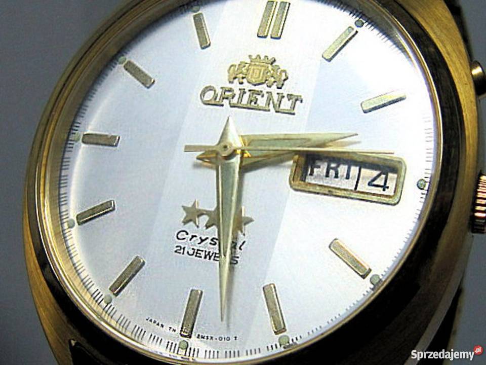 ZegarZegarek Orient crystal 21 automatic Japan Zegarki Nysa