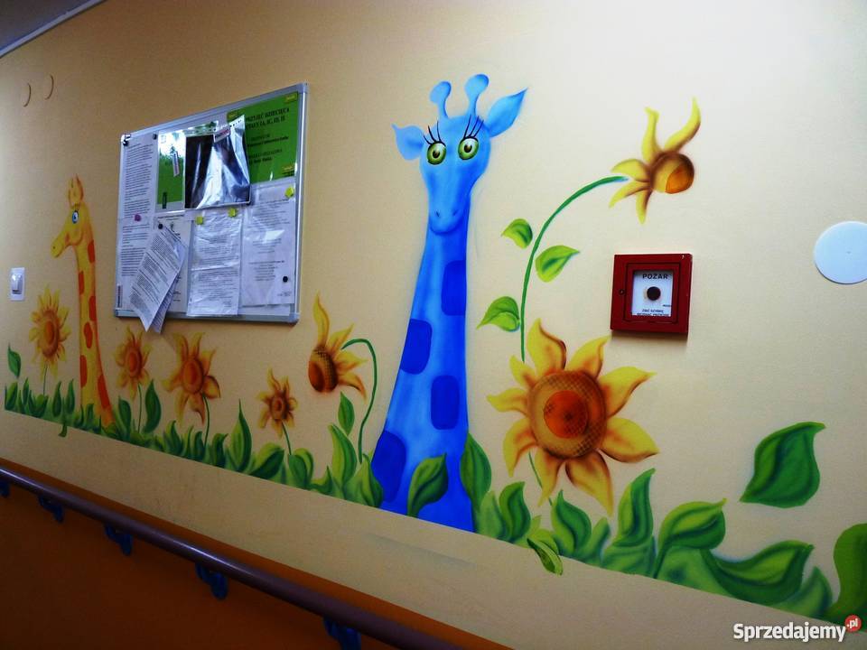 Artystyczne malowanie ścian aerografem itp Szczecin