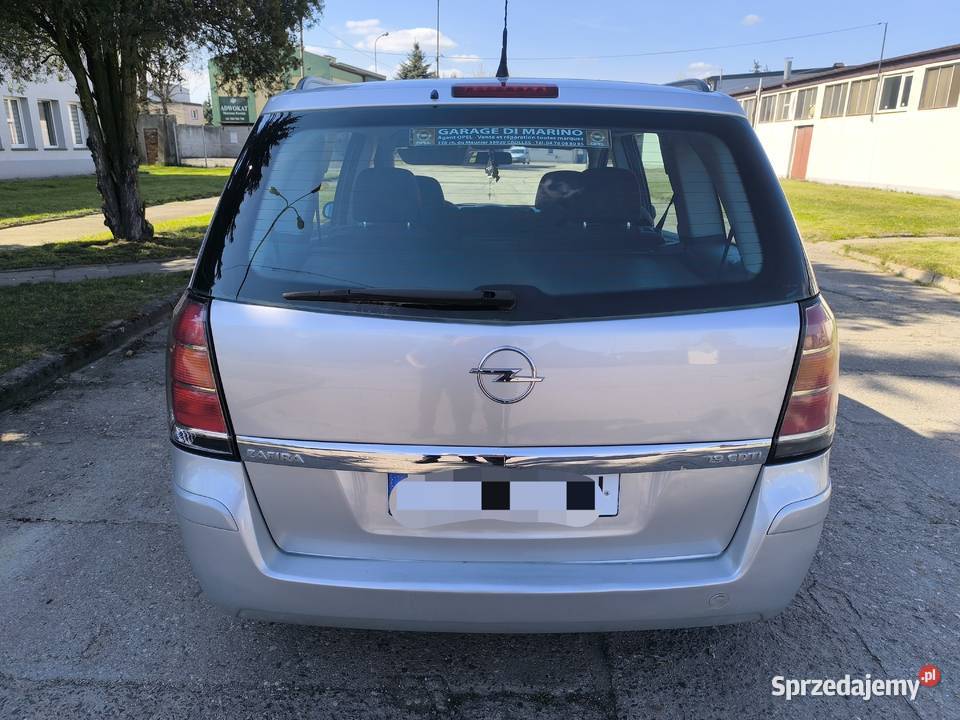 Ładny Opel Zafira B 2007 19D 120 Bez Wkładu Sieradz sprzedam