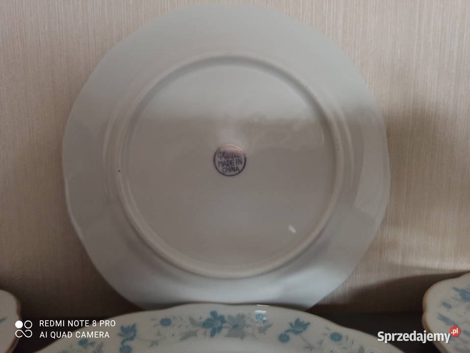 Talerze porcelanowe PRL 6 Białystok