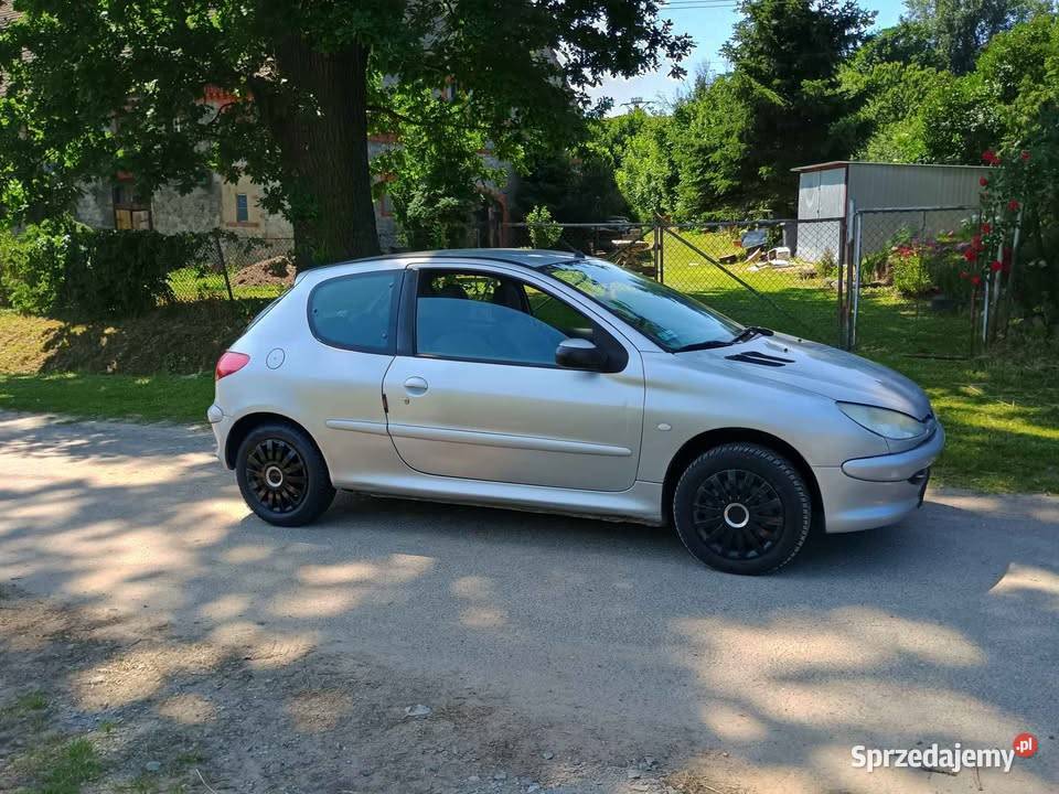 Peugeot 206 11 benzyna z gazem manualna dolnośląskie Ziębice sprzedam