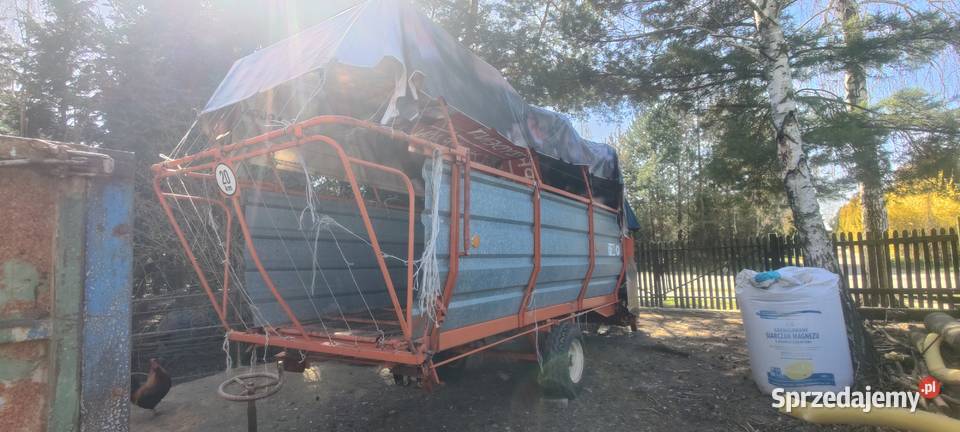 Przyczepa Samozbierająca T124 polska