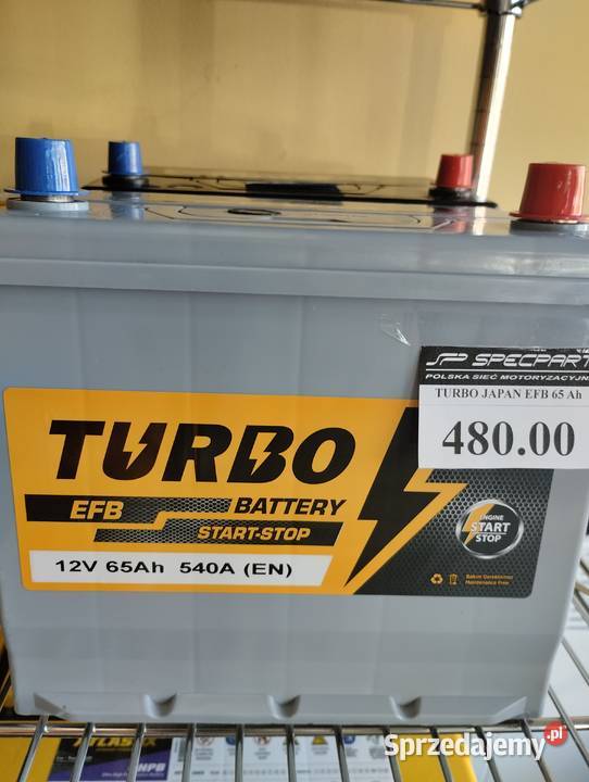 Akumulator TURBO EFB JAPAN 65 Ah Szczecin W