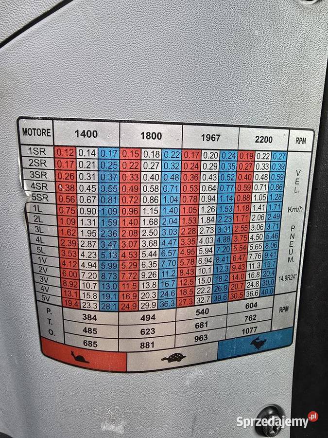 Lamborghini RS90 2014r pełzaki Klimatyzacja 4x4 Pneumatyczne siedzenie Sochaczew