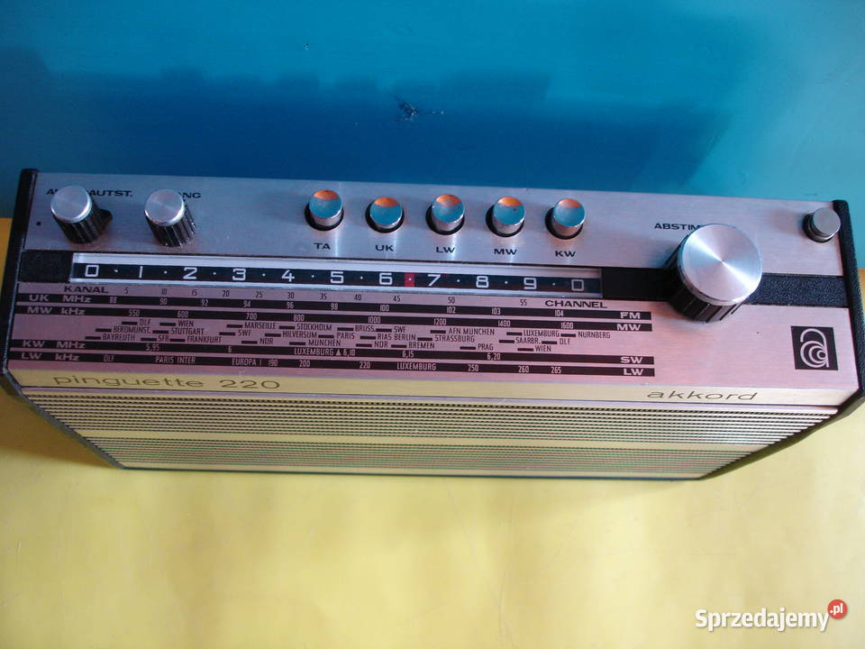 Radio AKKORD PINGUETTE 220 Zielona Góra