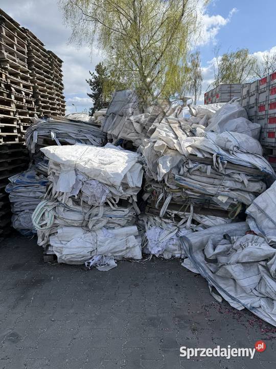 Worki BigBag 1x użyte wysokość przeważnie 130 Sosnowiec