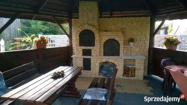 Grill grillle z kamienia wędzarnie wielokolorowy Meble ogrodowe Żarnów