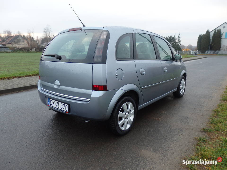 OPEL MERIVA 16 MPI benzyna zadbany stan manualna Kotowice