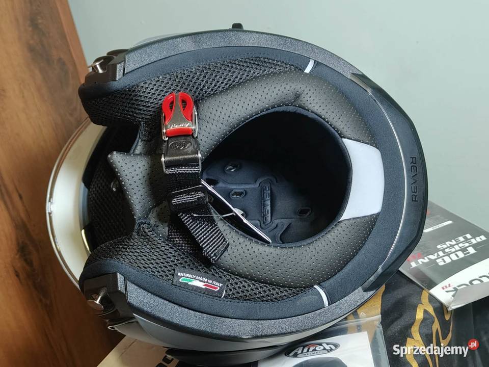 Szczękowy kask motocyklowy AIROH REV 19 XXL NOWY Żyrardów