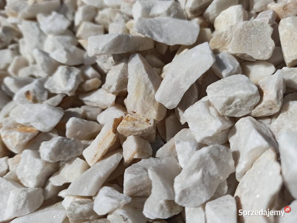 Grys Biała Marianna Kamień Kremowy Biały Grys Oświęcim