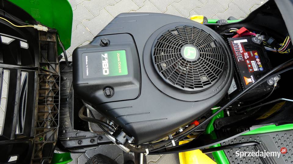 Traktorek kosiarka John Deere X155R BS 2 Świnice Warckie