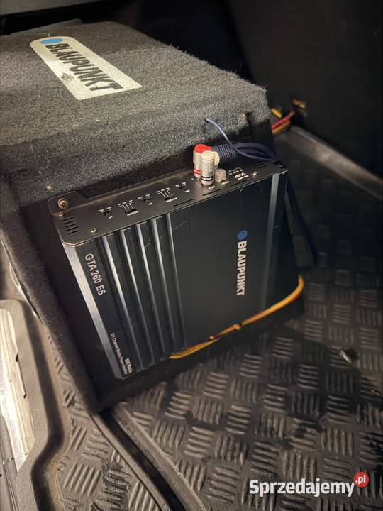 Skrzynia Basowa Subwoofer Blaupunkt wzmacniacz Ilość kanałów 2 małopolskie